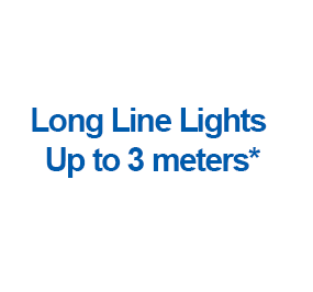 Long Line Lights Up to 3 meters*
